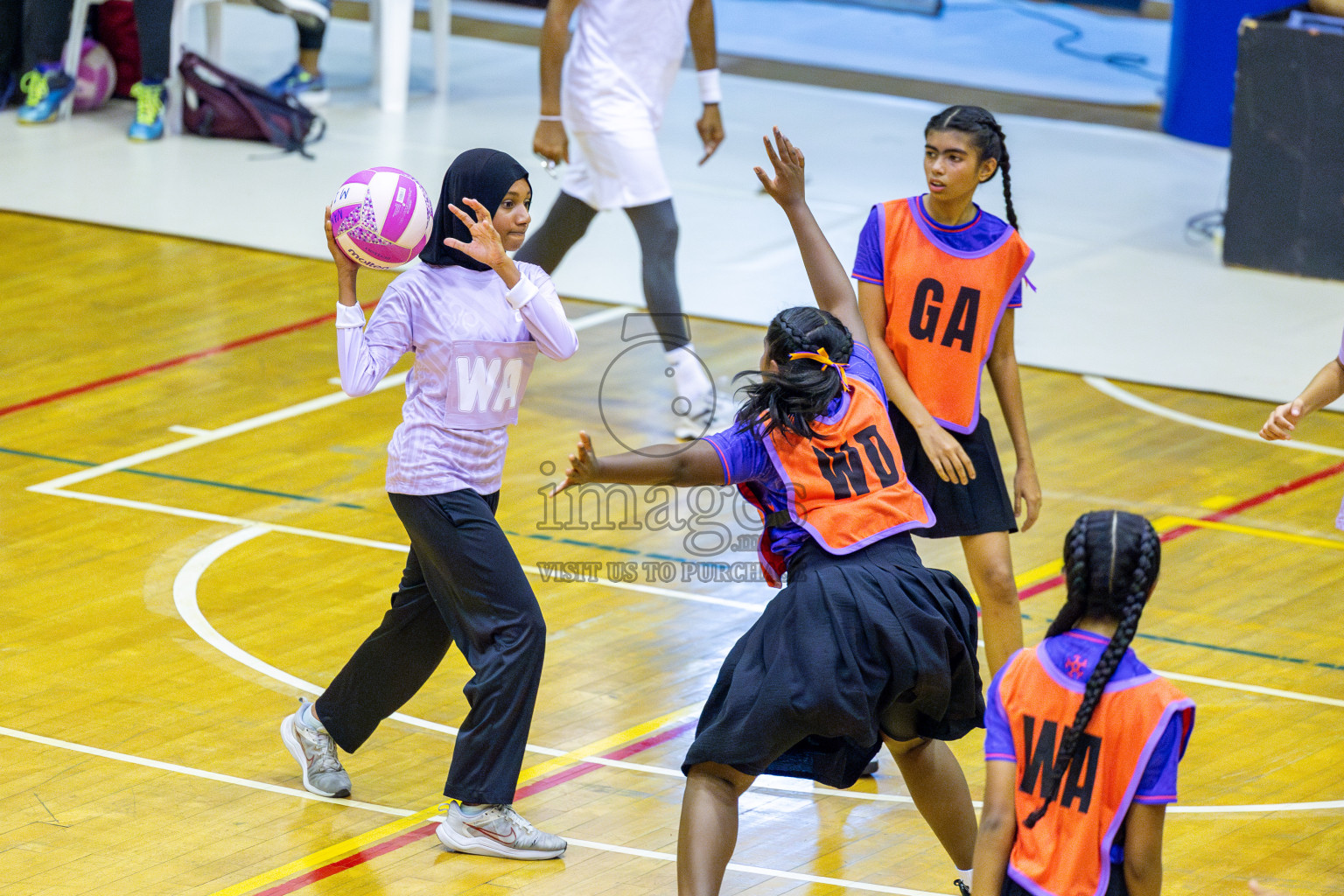 Day 2 of Inter-School Netball Tournament 2025 was held in Social Center Indoor Hall on Sunday, 19th October 2025.
Photos: Ismail Thoriq / images.mv