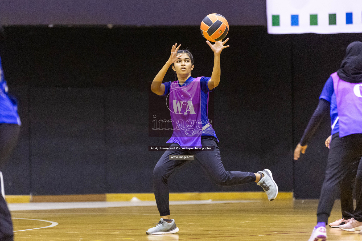 Day7 of 24th Interschool Netball Tournament 2023 was held in Social Center, Male', Maldives on 2nd November 2023. Photos: Nausham Waheed / images.mv