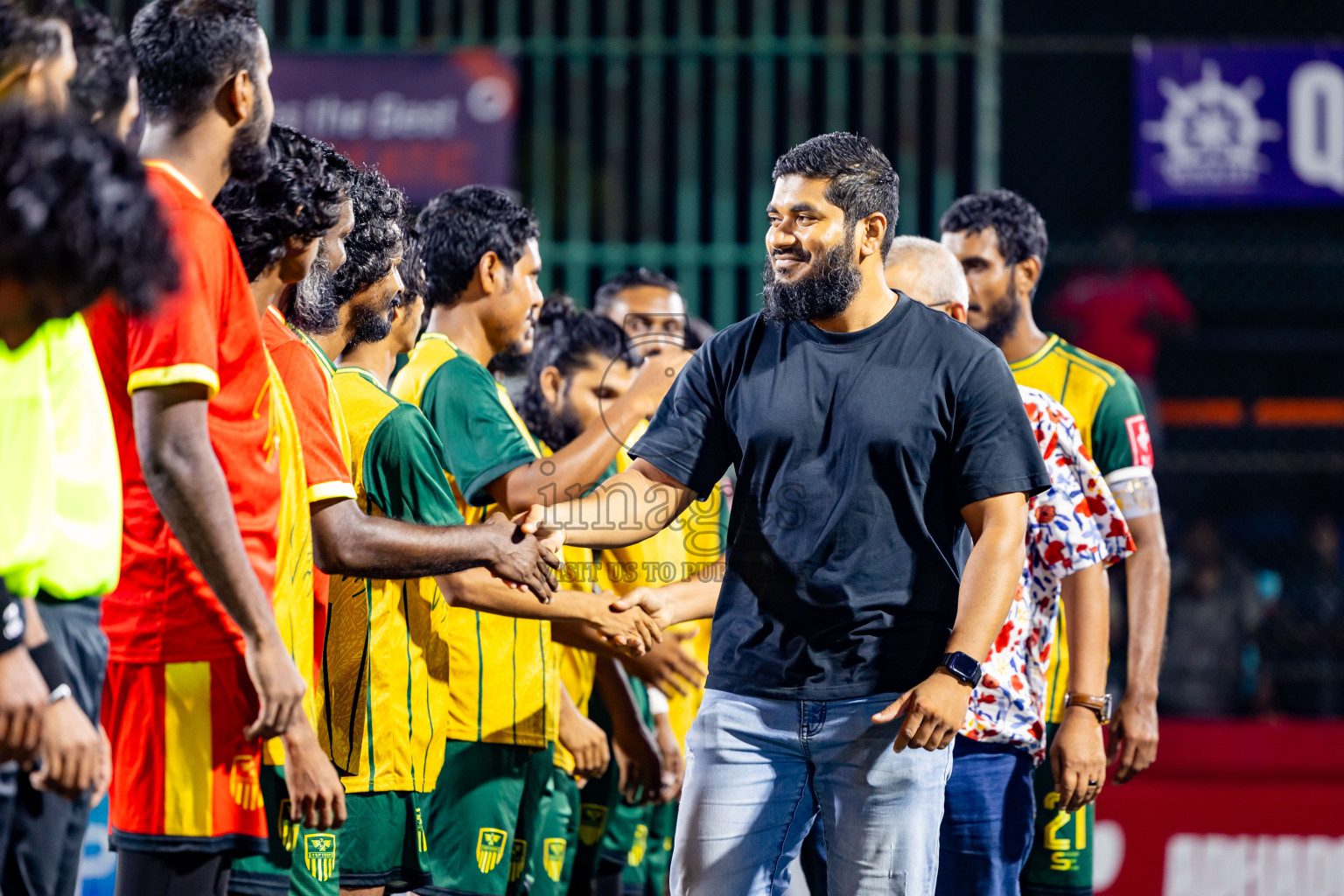 HDh Neykurendhoo vs HDh Nolhivaranfaru in Day 13 of Golden Futsal Challenge 2025 was held on Friday, 17th January 2025, in Hulhumale', Maldives. Photos: Nausham Waheed / images.mv