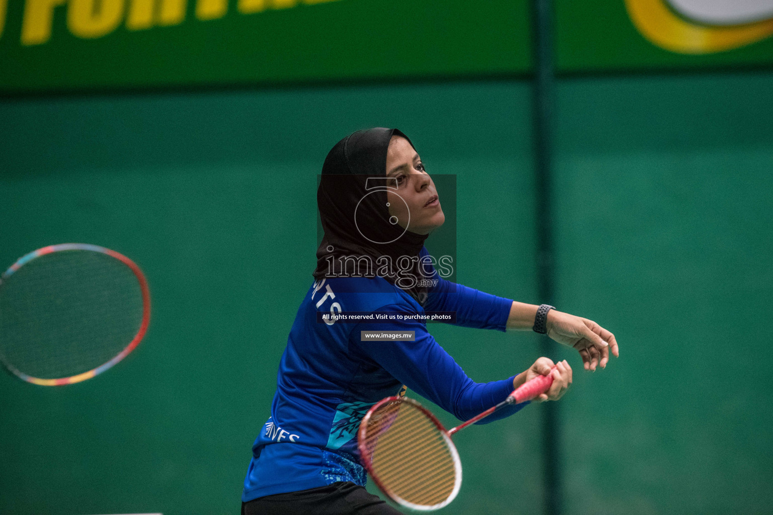 Final of Badminton association mixed group championship 2021 held in Male', Maldives Photos by Nausham Waheed