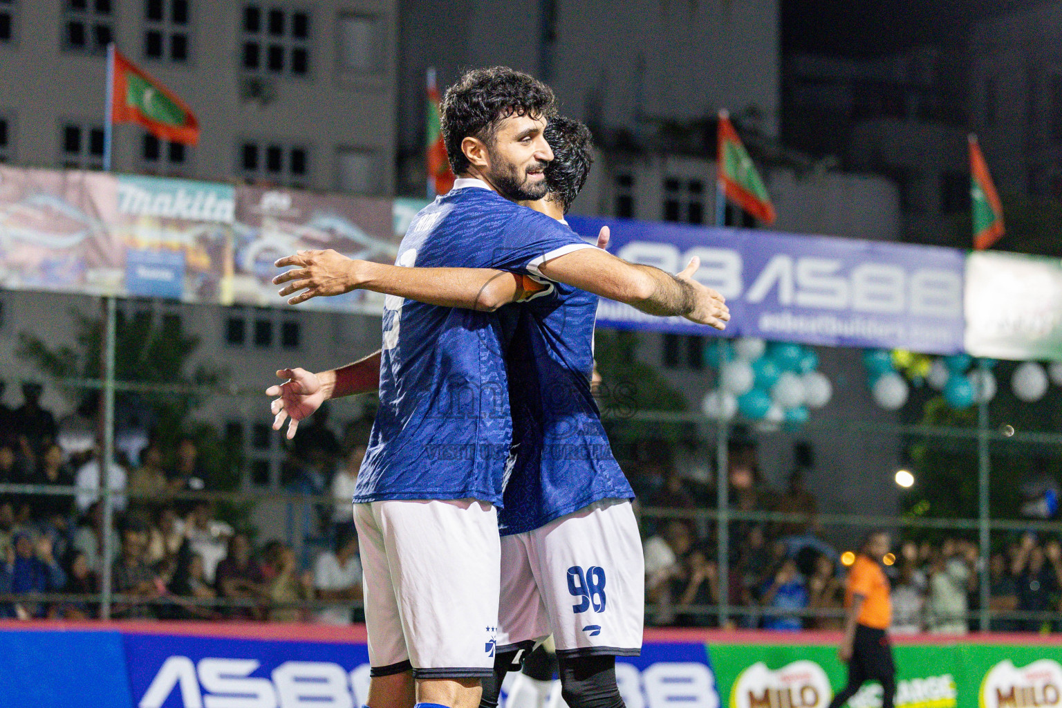 MACL vs Club Immigration in Day 7 of Club Maldives Cup 2025 was held in Rehendhi Futsal Ground, Hulhumale', Maldives on Tuesday, 7 October 2025. 
Photos: Hassan Simah / images.mv