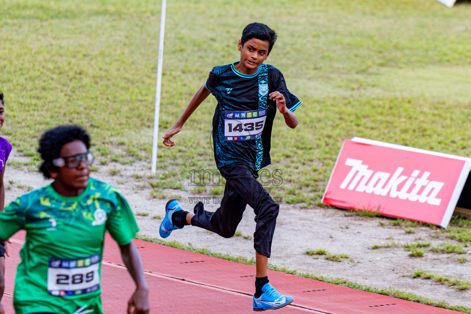 Day 3 of MWSC Interschool Athletics Championships 2024 held in Hulhumale Running Track, Hulhumale, Maldives on Monday, 11th November 2024. Photos by: Nausham Waheed / Images.mv