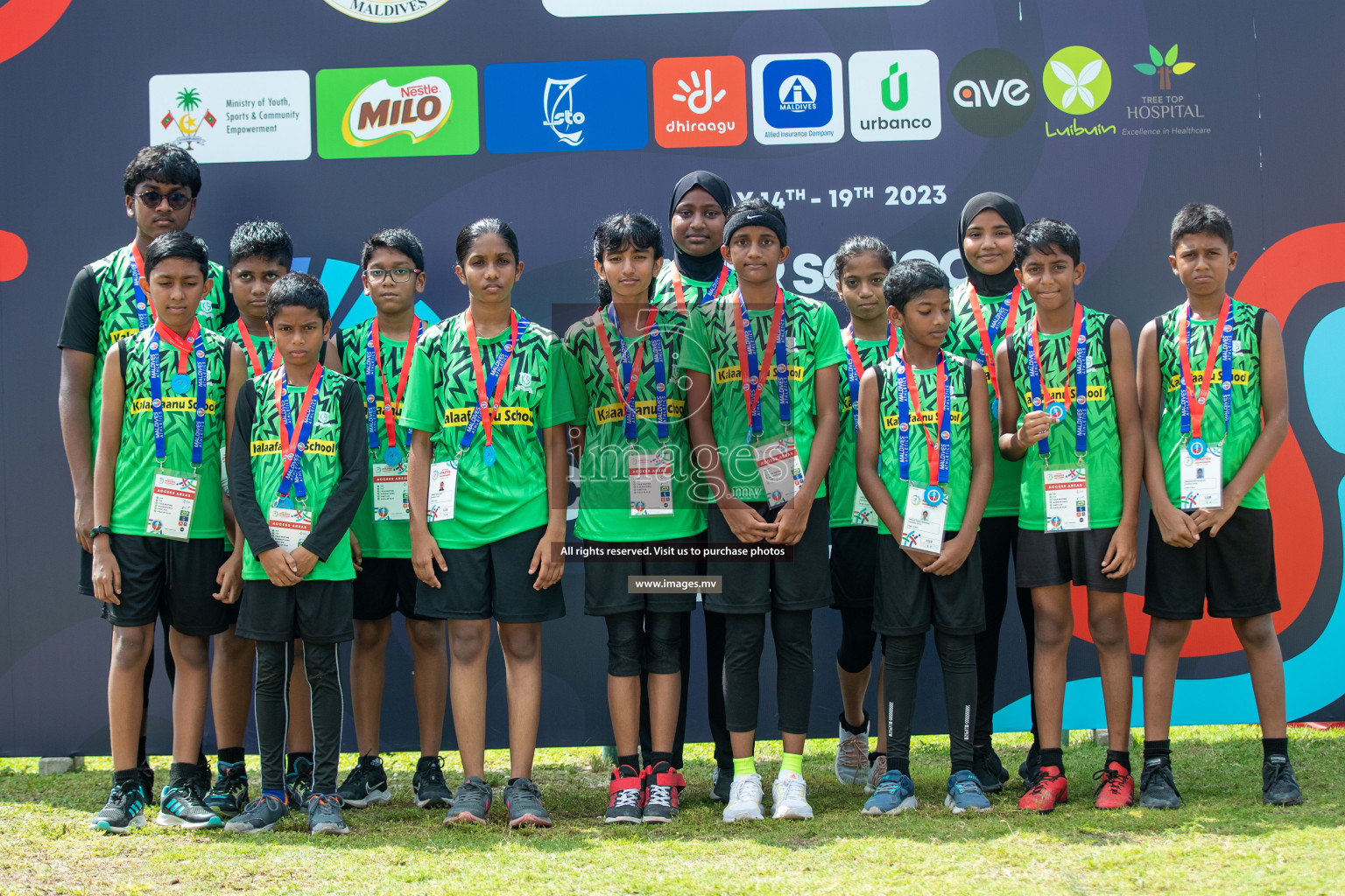 Day four of Inter School Athletics Championship 2023 was held at Hulhumale' Running Track at Hulhumale', Maldives on Wednesday, 18th May 2023. Photos:  Nausham Waheed / images.mv