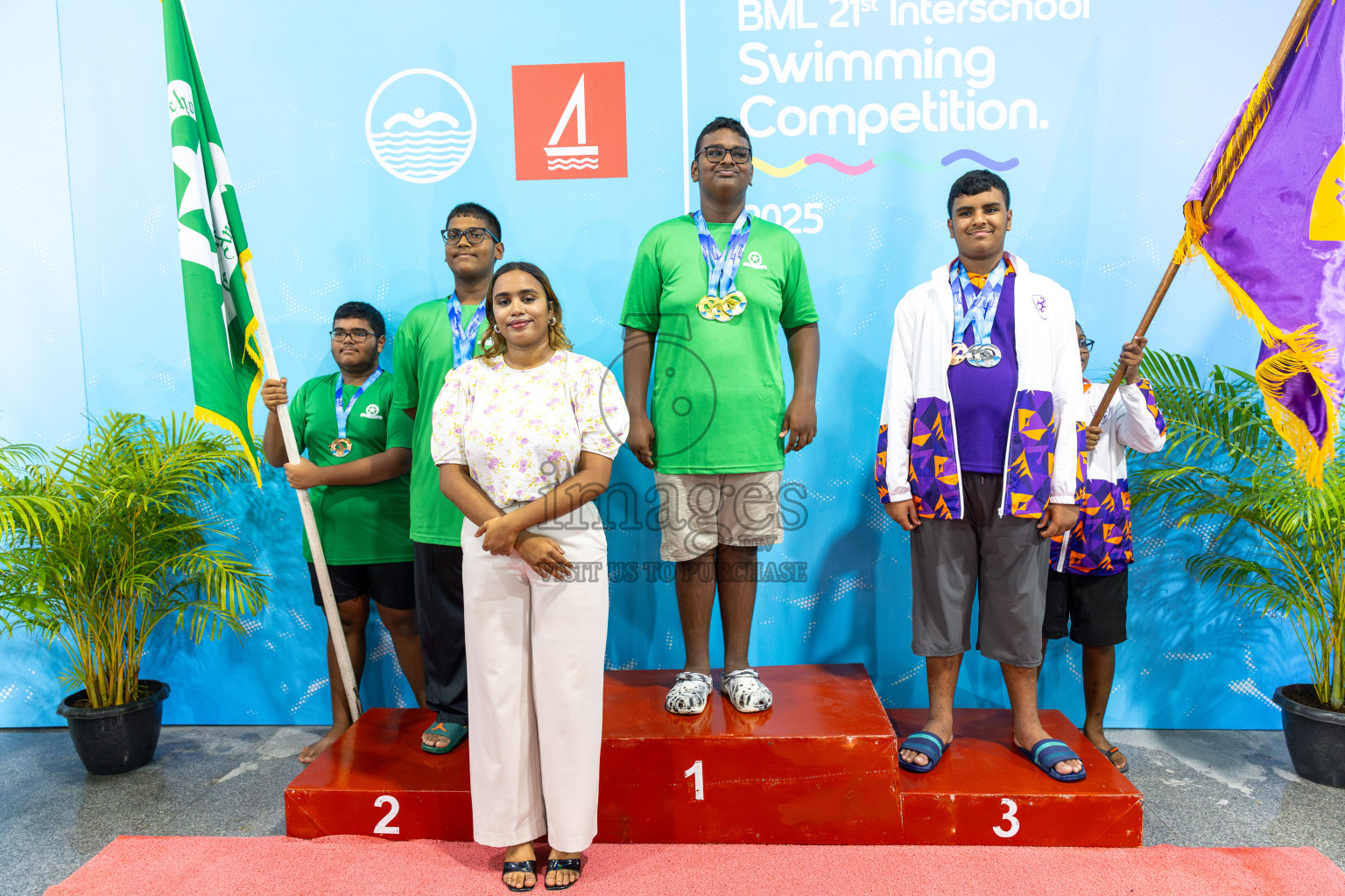 Day 6 of BML 21st Interschool Swimming Competition 2025 was held in Hulhumale' Swimming Pool, Hulhumale', Maldives on Thursday, 16th October 2025.
Photos: Ismail Thoriq / images.mv