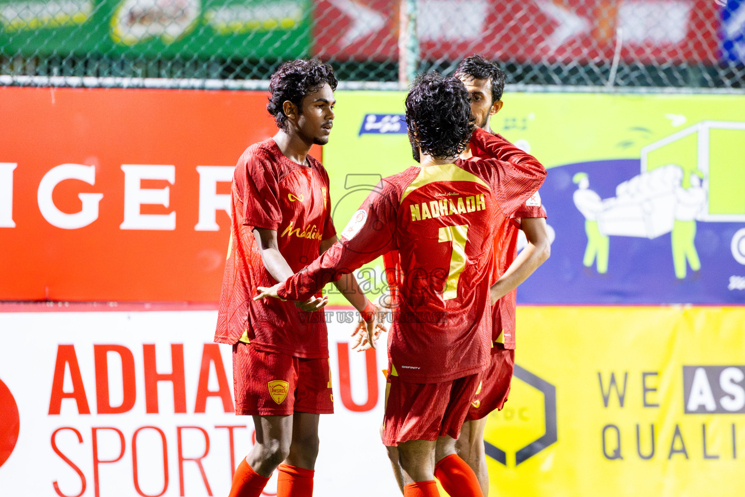 Maldivian (MSRC) vs Prison Club in Day 5 of Club Maldives Cup 2025 was held in Rehendhi Futsal Ground, Hulhumale', Maldives on Friday, 3rd October 2025.
Photos: Ismail Thoriq / images.mv