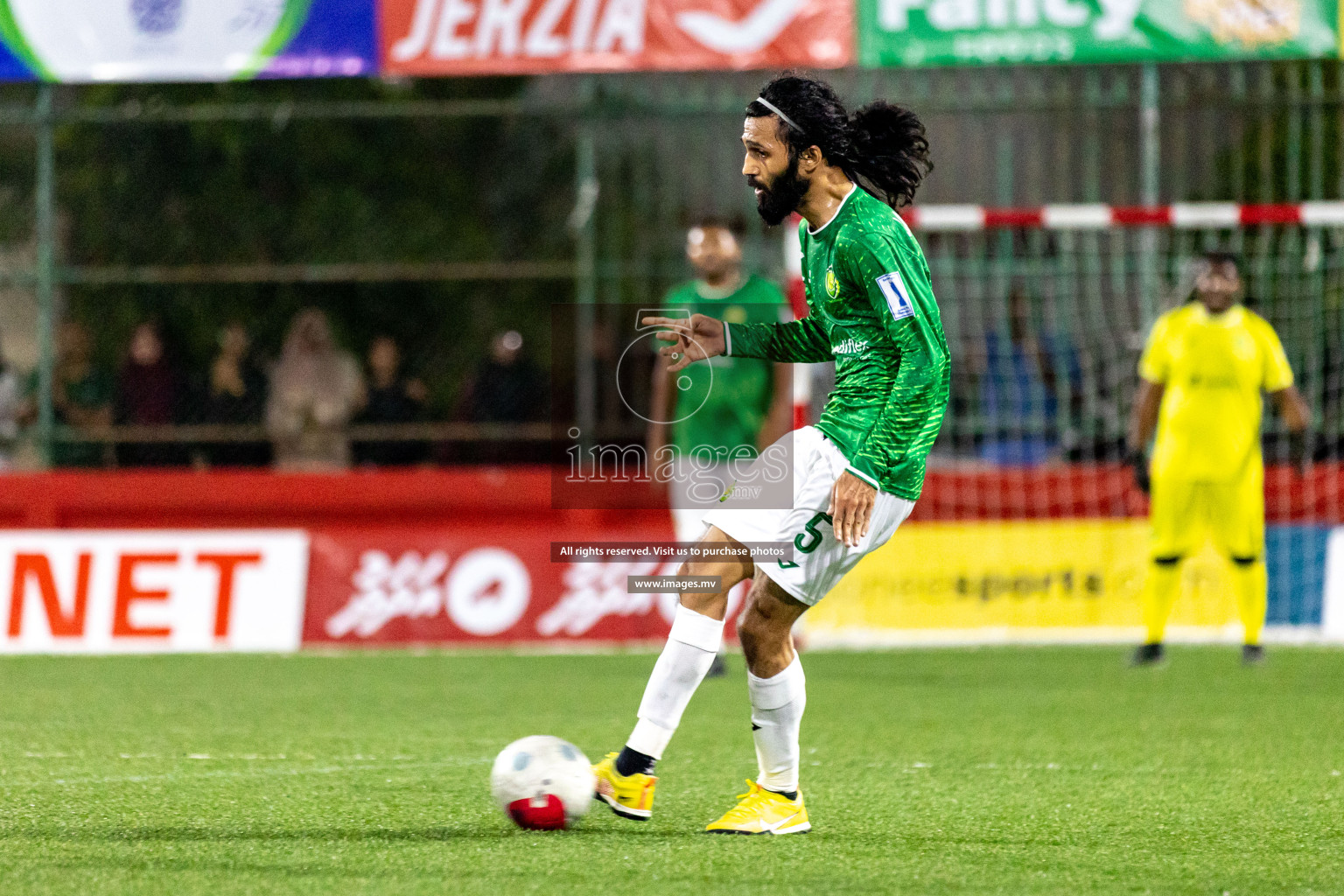 HA. Filladhoo vs HA. Thakandhoo in Day 6 of Golden Futsal Challenge 2023 on 10 February 2023 in Hulhumale, Male, Maldives