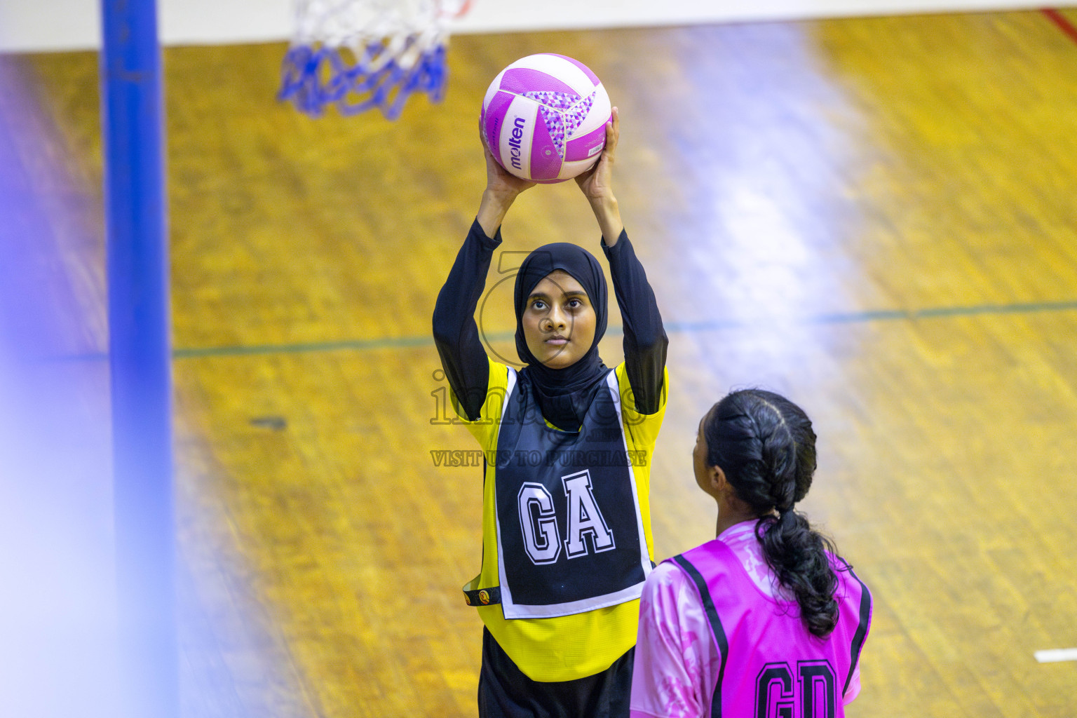 KYRC vs Xenith SC in Day 6 of 24th Milo Netball Association Championship held in Social Center at Male', Maldives on Saturday, 6th September 2025. Photos: Yasna Ahmed / images.mv