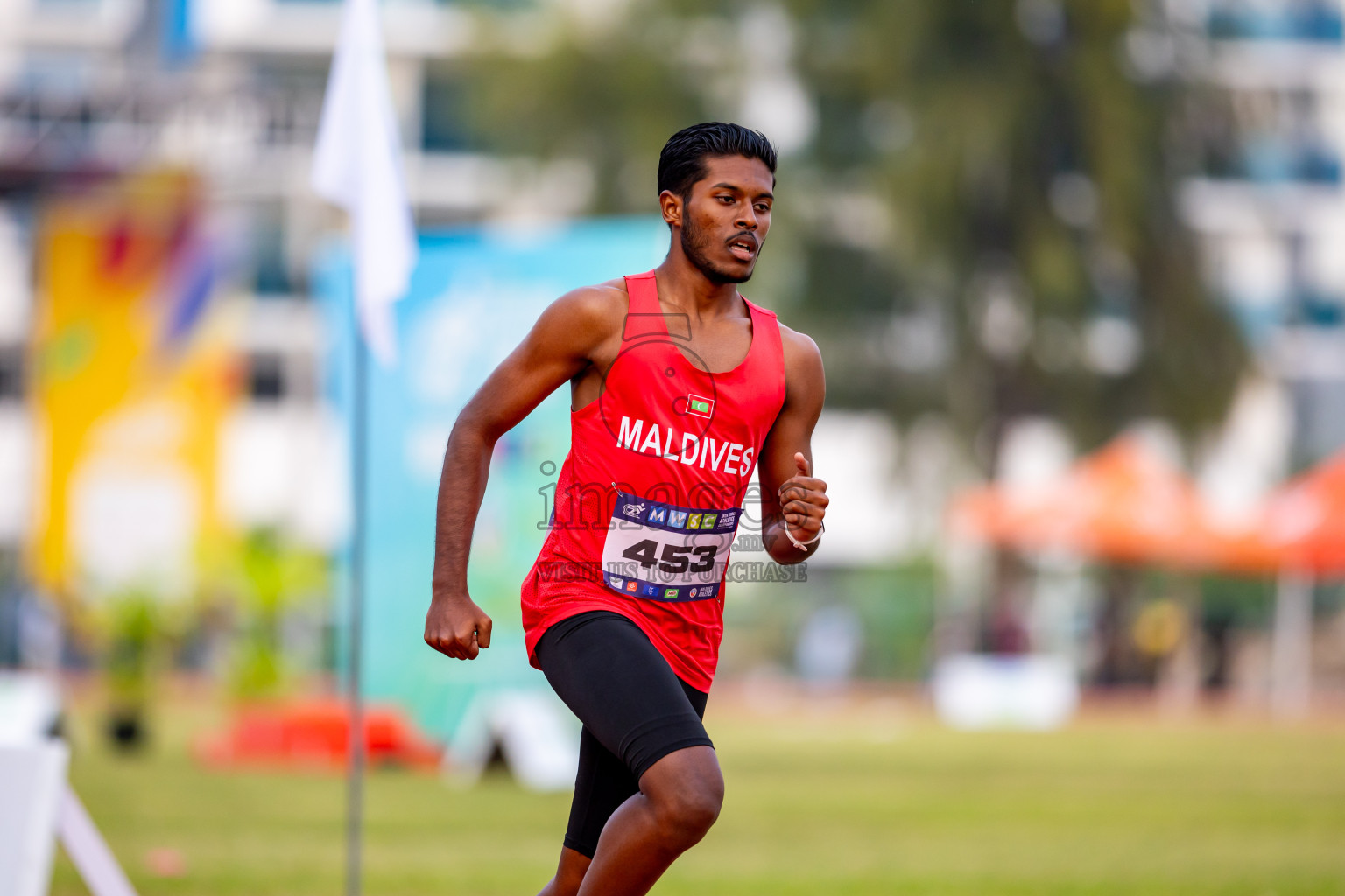 Day 5 of MWSC Interschool Athletics Championships 2024 held in Hulhumale Running Track, Hulhumale, Maldives on Wednesday, 13th November 2024. Photos by: Nausham Waheed / Images.mv