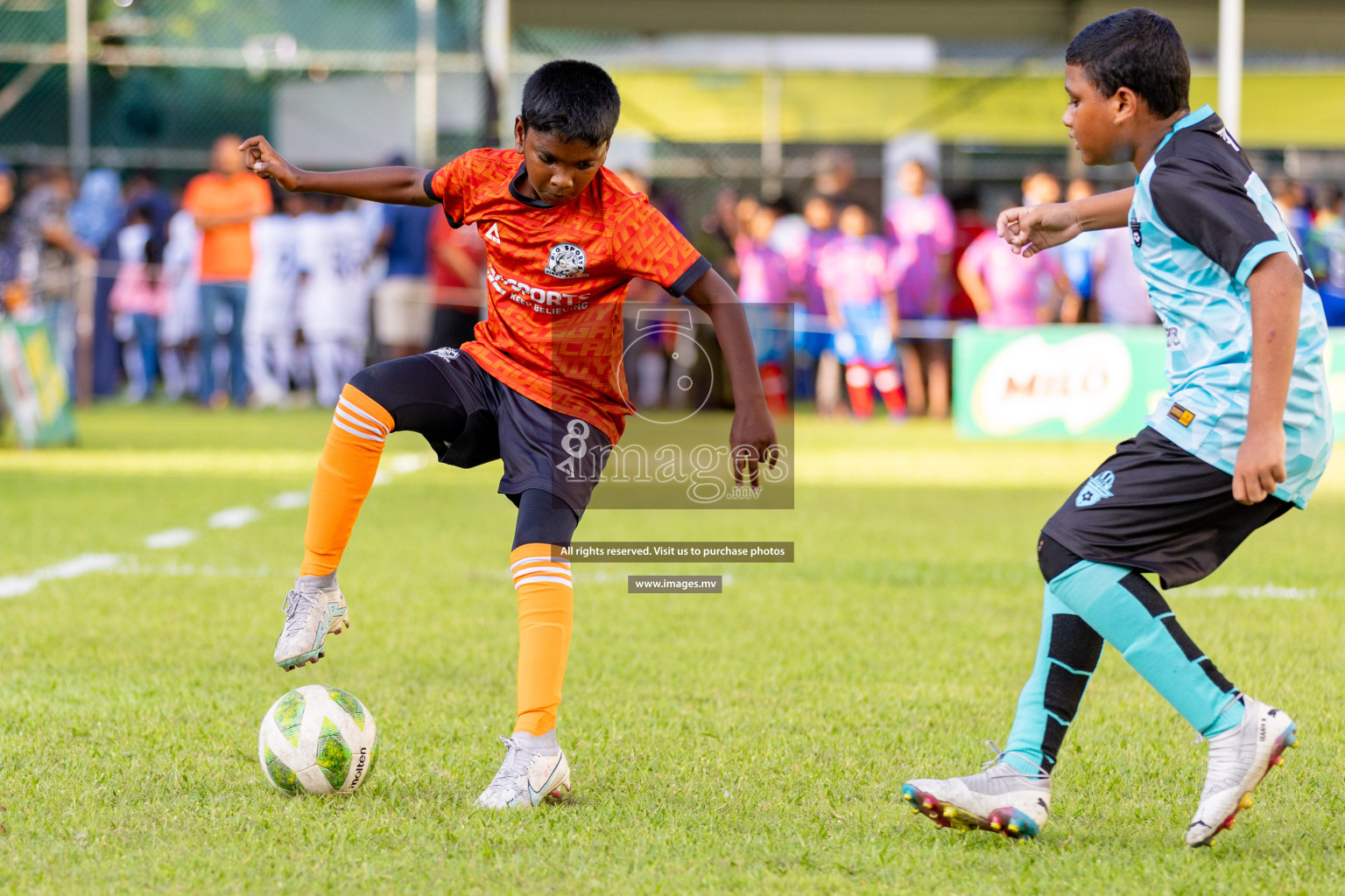 Day 1 of MILO Academy Championship 2023 (U12) was held in Henveiru Football Grounds, Male', Maldives, on Friday, 18th August 2023.