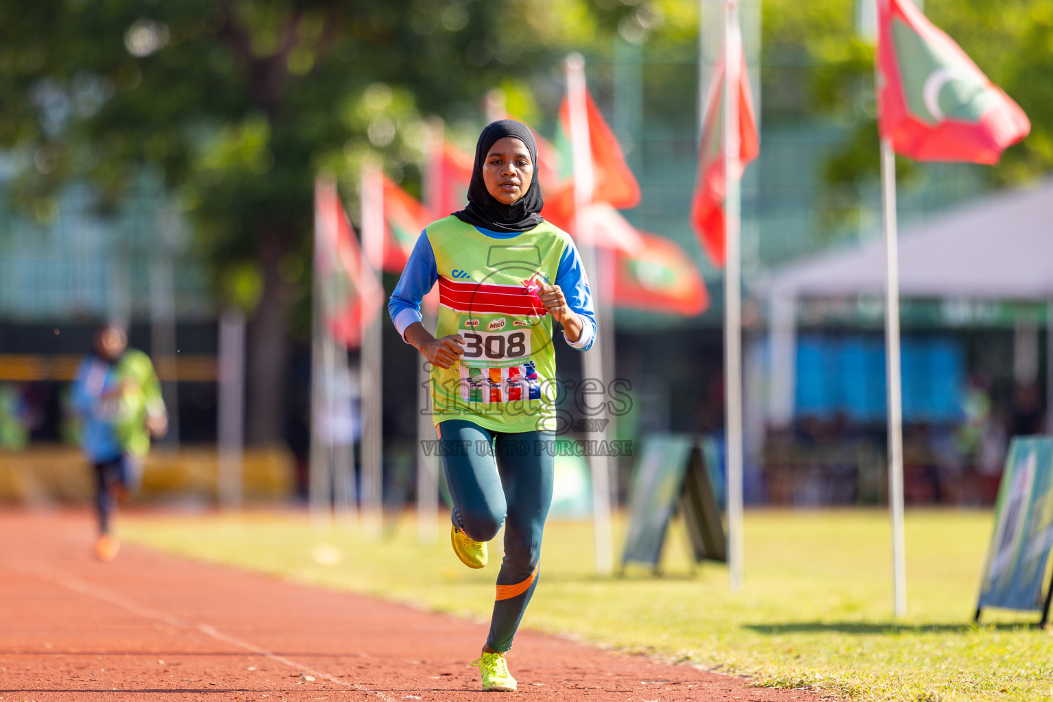 Day 1 of 12th Milo Association Championships was held in Ekuveni Track at Male', Maldives on Thursday, 24th April 2025.
Photos: Ismail Thoriq / images.mv