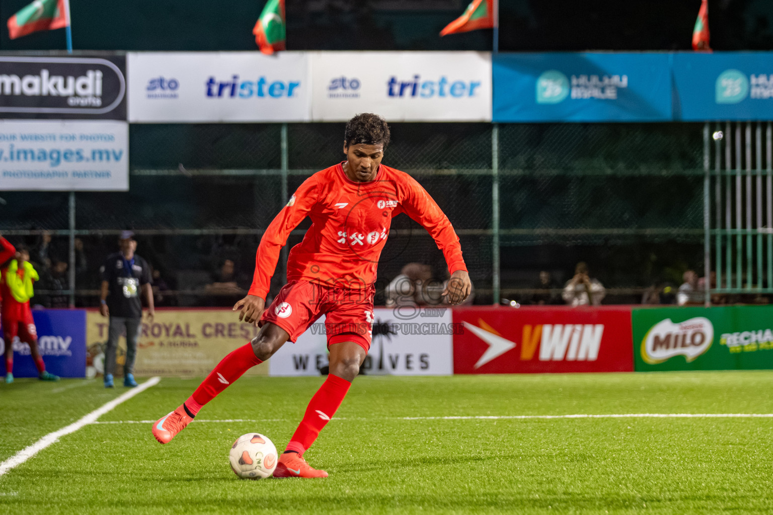 Day 1 of Milo Sector League 2025 was held in Rehendhi Futsal Ground, Hulhumale', Maldives on Saturday, 1st November 2025. 

Photos: Hassan Simah / images.mv