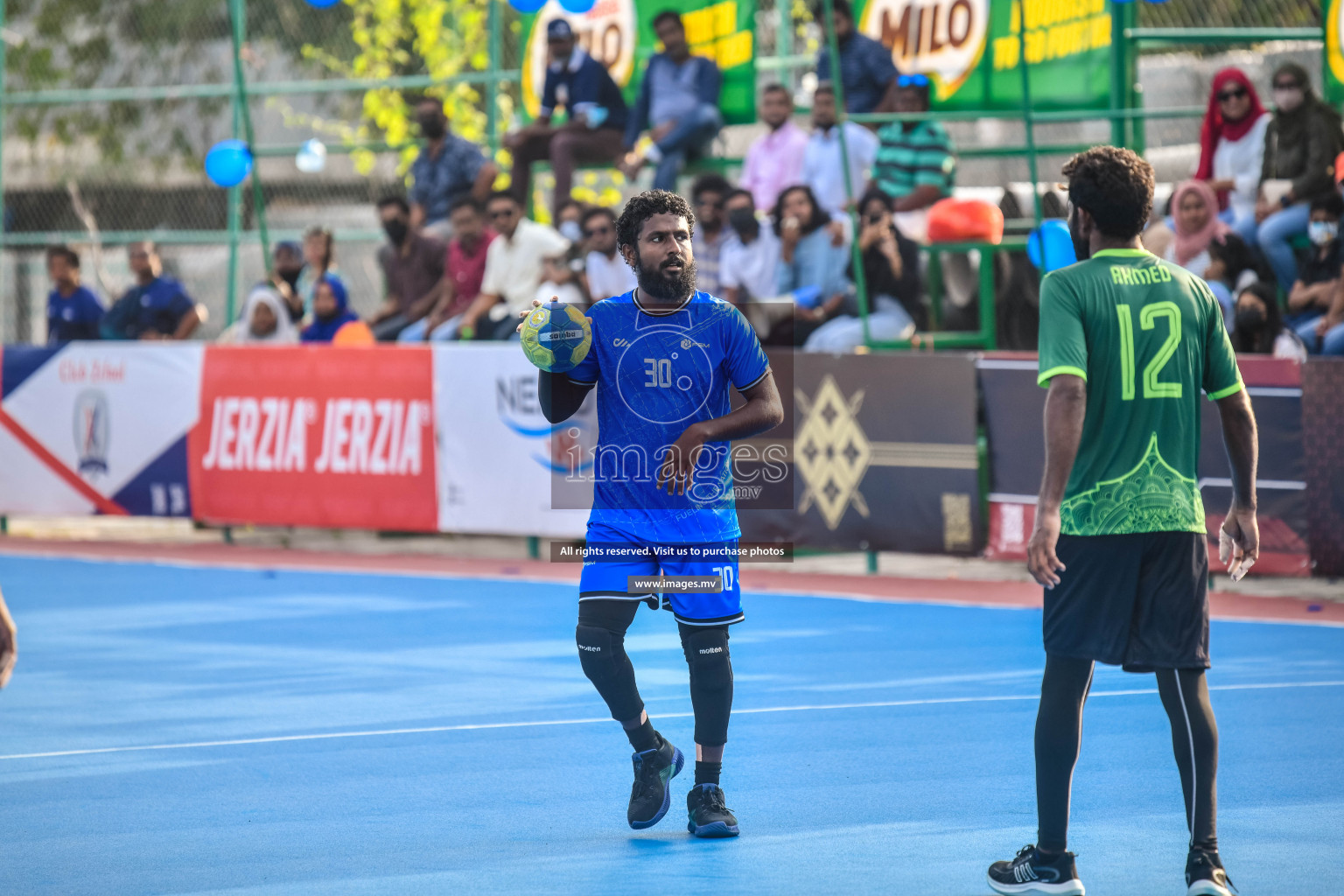 Day 11 of Milo 6th Inter Office Handball Tournament 2022 - Photos by Nausham Waheed