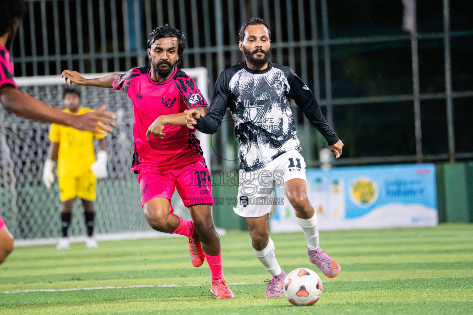 BG SC VS Goalhians in Day 3 - Fonadhoo Youth Futsal Challenge 2025 held in Fonadhoo Futsal Stadium, L. Fonadhoo, Maldives on Tuesdat, 28th October 2025 Photos: Arif Rasheed / images.mv
