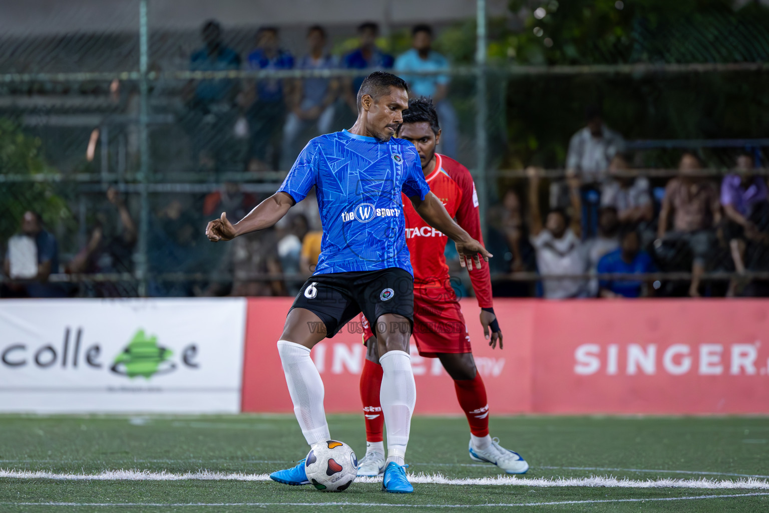 STO RC vs Police Club in Club Maldives Cup 2024 held in Rehendi Futsal Ground, Hulhumale', Maldives on Wednesday, 2nd October 2024.
Photos: Ismail Thoriq / images.mv