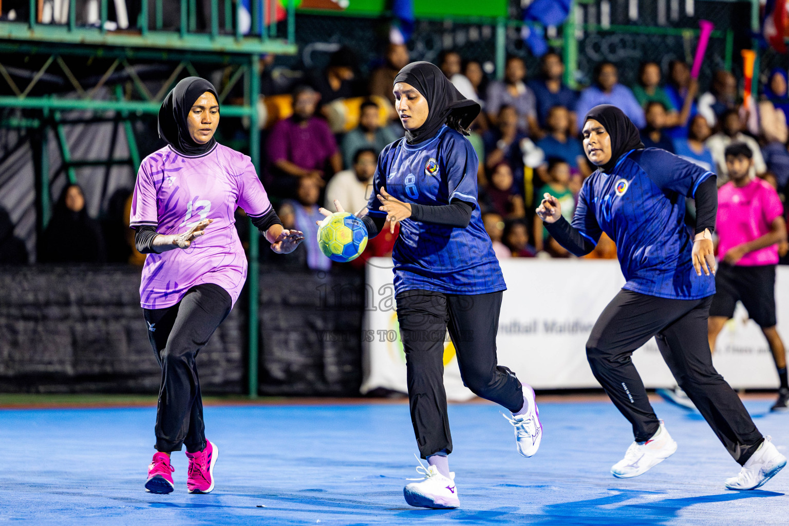 2nd Division Final of 8th Inter-Office/Company Handball Tournament 2024, held in Handball ground, Male', Maldives on Tuesday, 17th September 2024 Photos: Nausham Waheed/ Images.mv