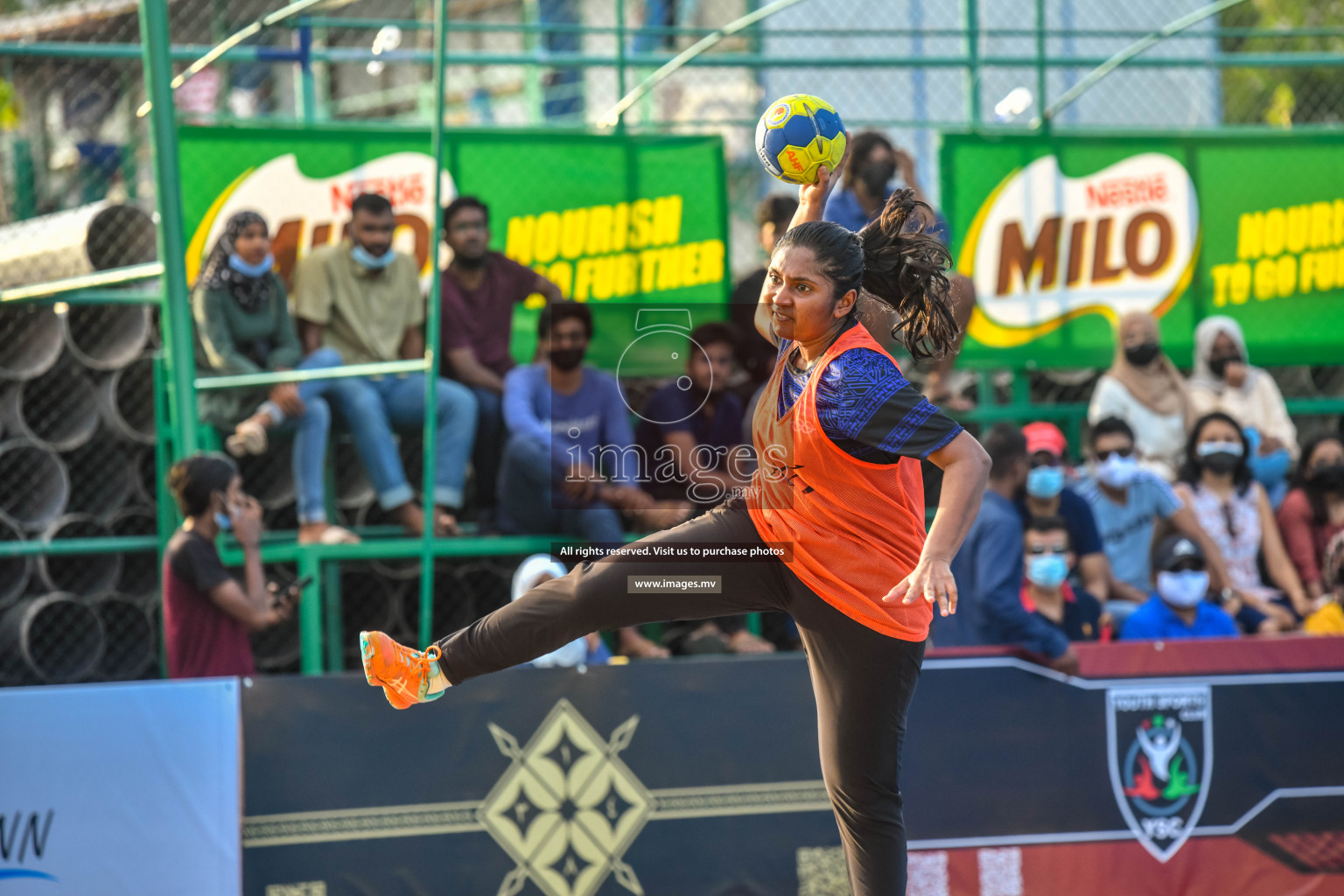 Day 4 of Milo 6th Inter Office Handball Tournament 2022 - Photos by  Nausham Waheed