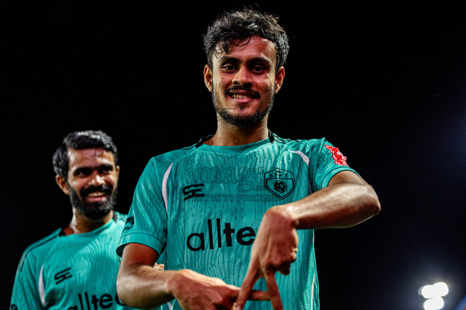 S Feydhoo vs Gdh Gadhdhoo in Zone round Day 28 of Golden Futsal Challenge 2025 was held on Saturday , 1st February 2025, in Hulhumale', Maldives. Photos: Nausham Waheed / images.mv