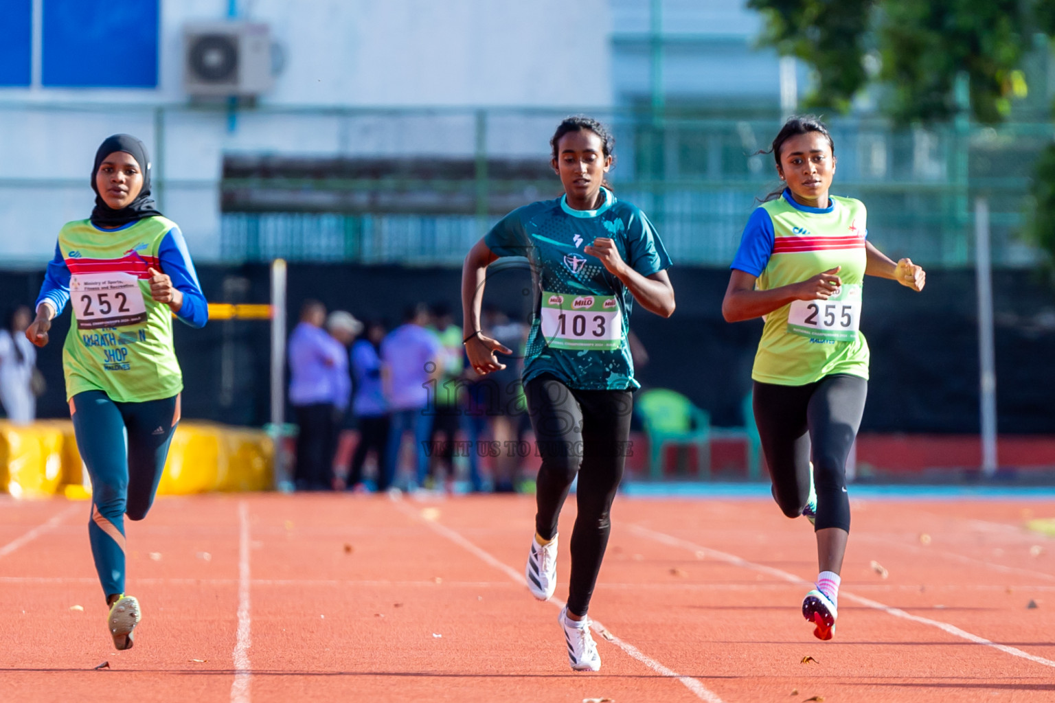 Day 1 of 33rd National Athletics Championship was held in Ekuveni Track at Male', Maldives on Thursday, 5th September 2024. Photos: Nausham Waheed / images.mv