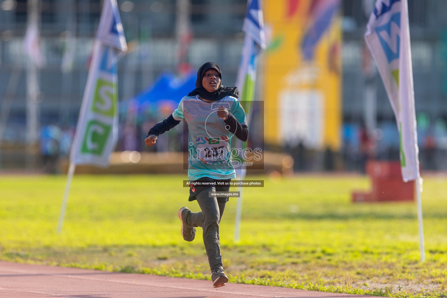 Final Day of Inter School Athletics Championship 2023 was held in Hulhumale' Running Track at Hulhumale', Maldives on Friday, 19th May 2023. Photos: Ismail Thoriq / images.mv