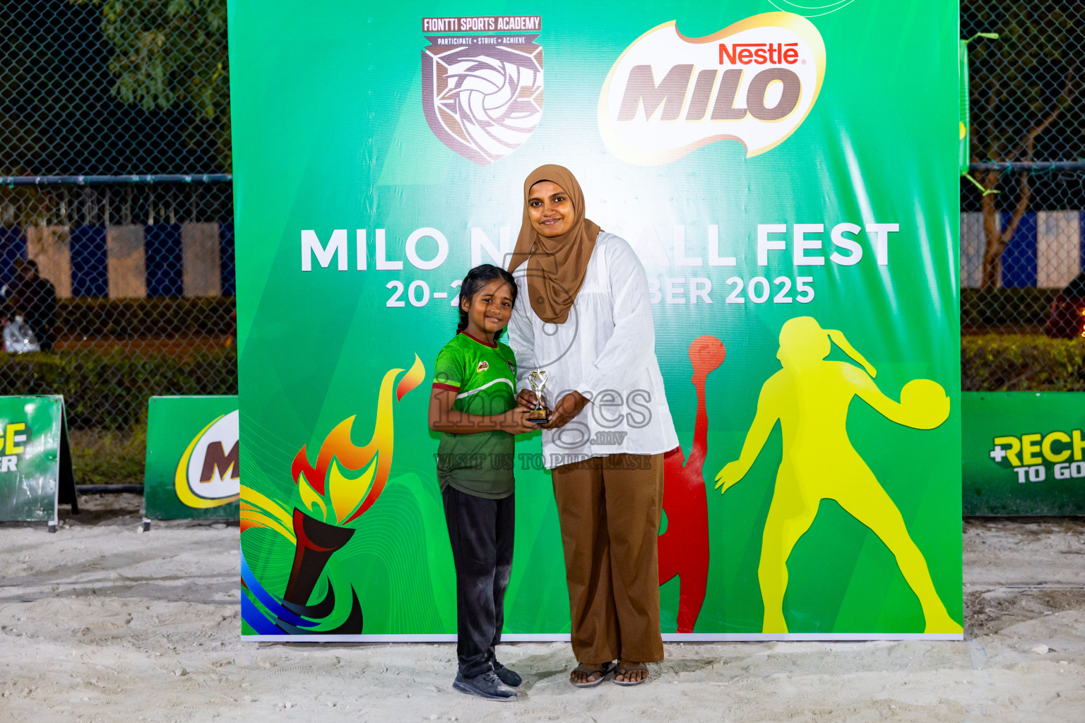 Day 2 of MILO Netball Fest 2025 was held in Cental Park, Hulhumale', Maldives on Friday, 21st November 2025. Photos: Nausham Waheed / images.mv