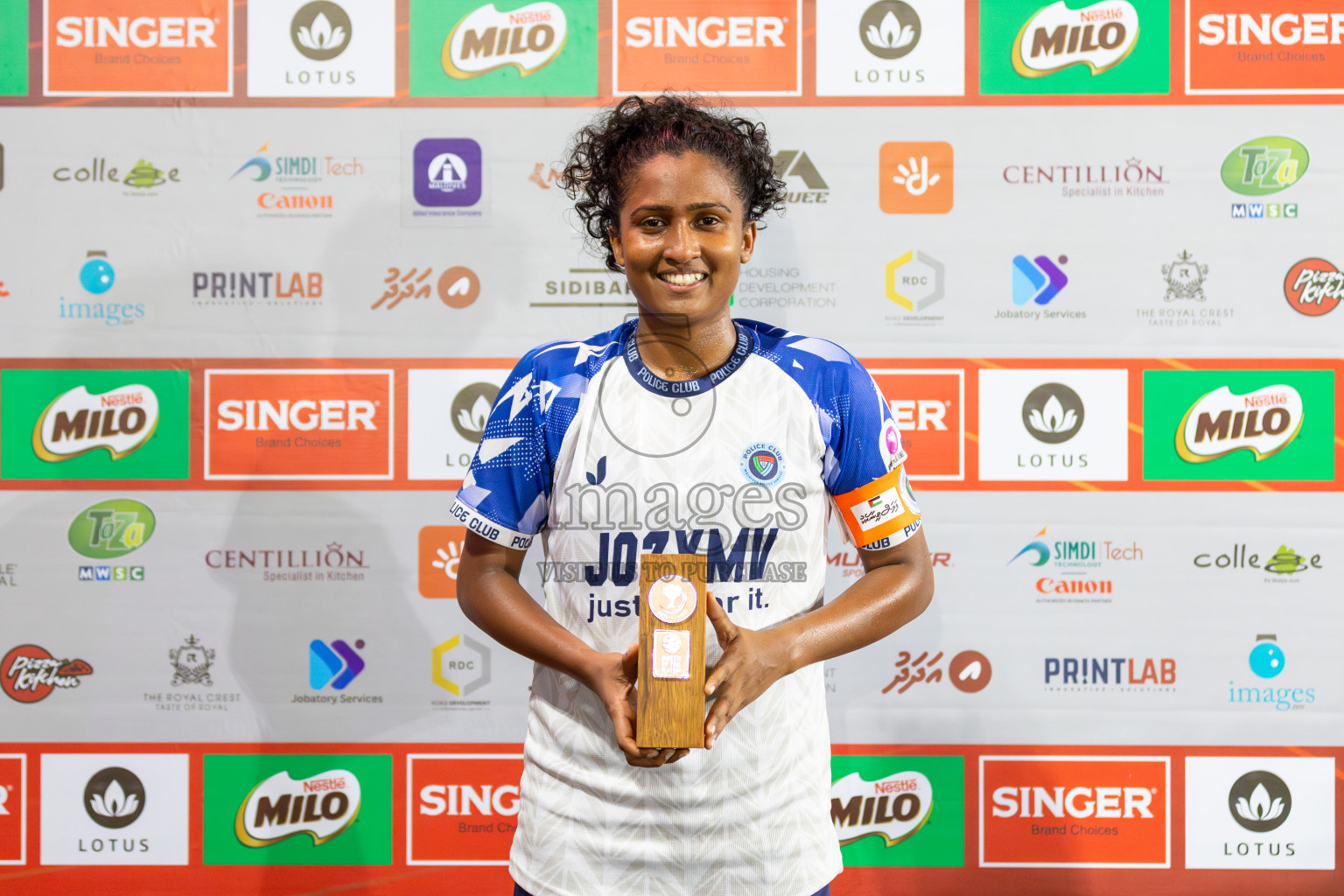 POLICE CLUB vs TEAM DHARUMAVANTHA in Eighteen Thirty 2024 held in Rehendi Futsal Ground, Hulhumale', Maldives on Monday, 9th September 2024. Photos: Mohamed Mahfooz Moosa / images.mv