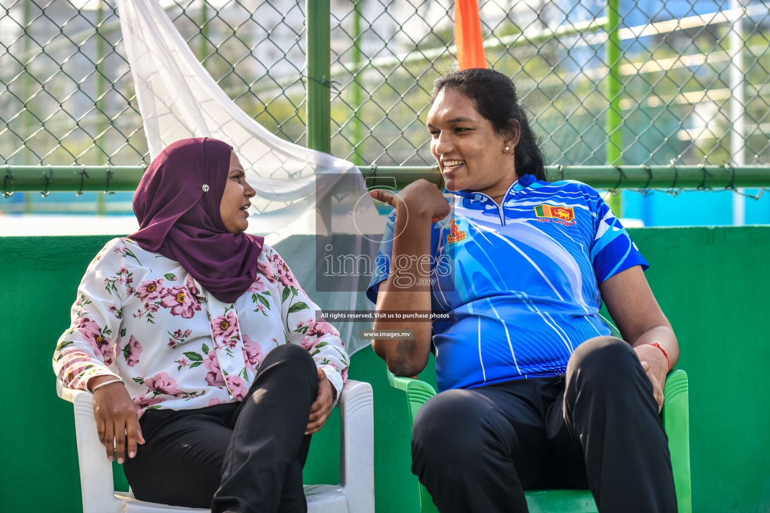 Day 11 of Junior Netball Championship 2022 held in Male', Maldives. Photos by Nausham Waheed