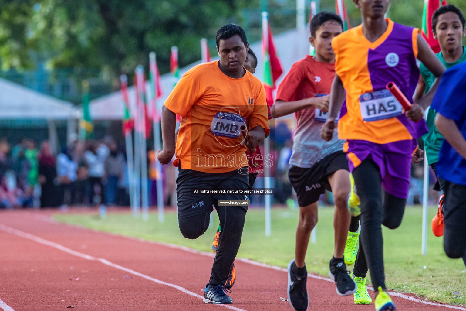 Day 3 of Inter-School Athletics Championship held in Male', Maldives on 25th May 2022. Photos by: Maanish / images.mv