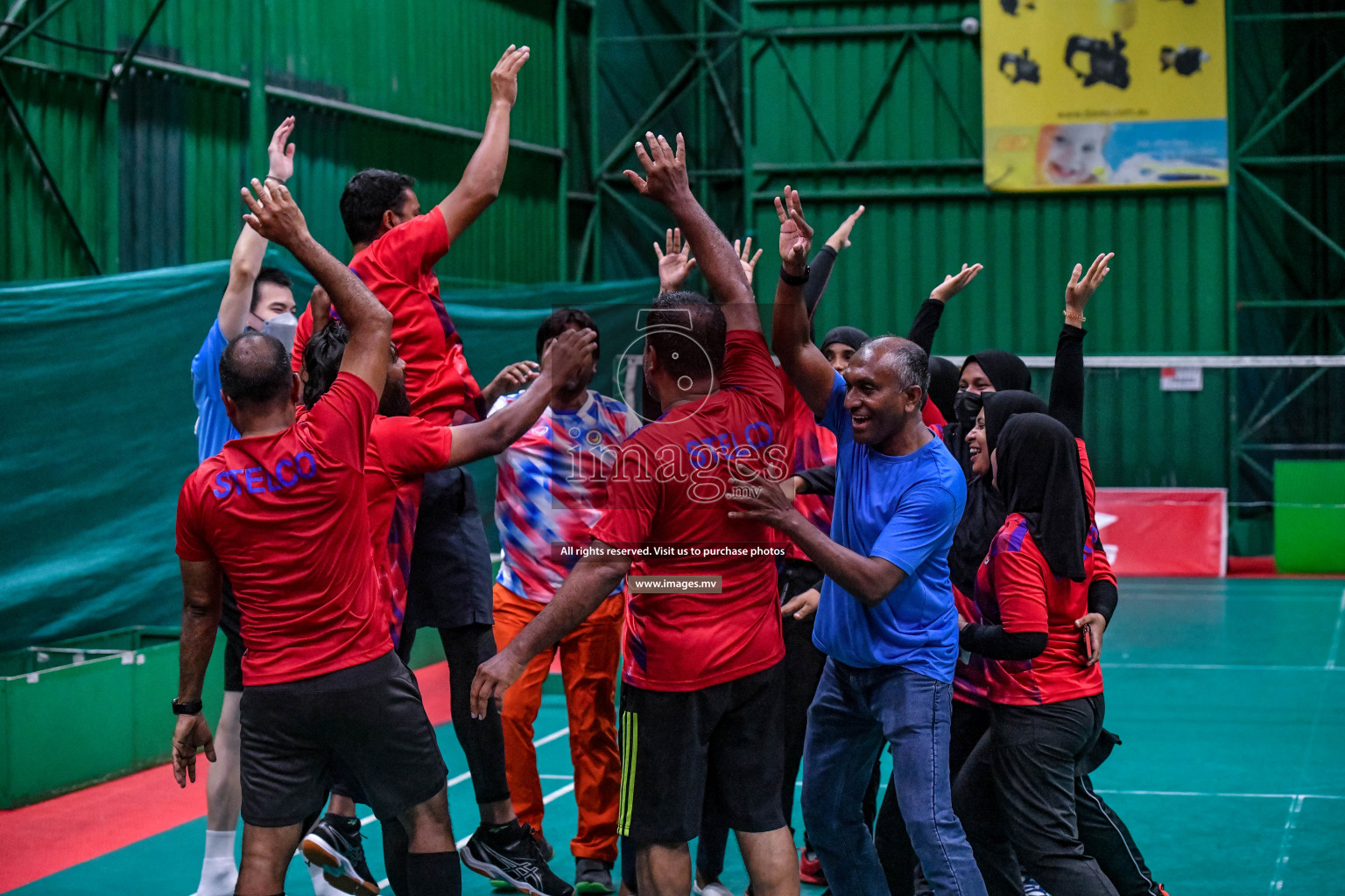 Final of 6th Office Company Badmintion Championship held in Male', Maldives Photos: Nausham Waheed / Images.mv