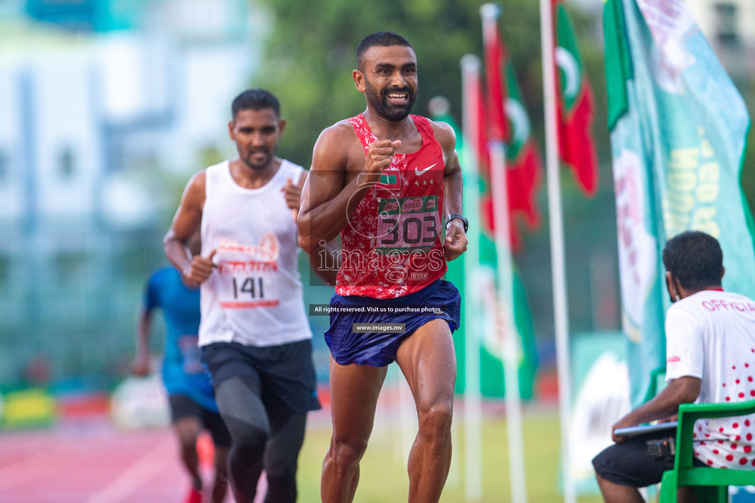 Day 1 from 30th National Athletics Championship 2021 held from 18 - 20 November 2021 in Ekuveni Synthetic Track