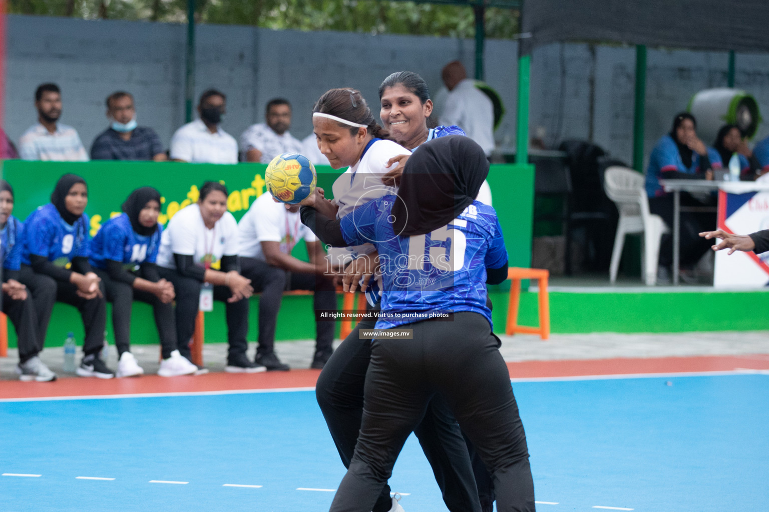 Final of Milo 6th Inter Office Handball Tournament 2022 - Photos by Nausham Waheed & Hassan Simah