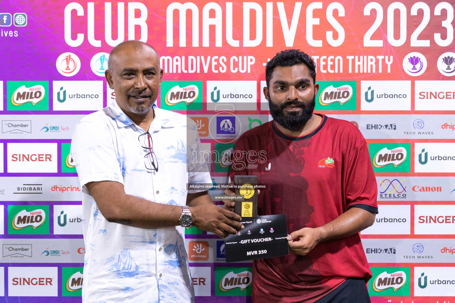 ACC RC vs CLUB MYS in Club Maldives Cup Classic 2023 held in Hulhumale, Maldives, on Tuesday, 01st August 2023 Photos: Ismail Thoriq / images.mv