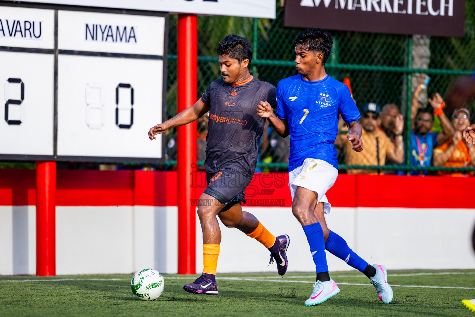 Velavaru vs Niyama in Day 4 of Resort League 2025 (Dhaalu Zone) was held on Sunday, 18th May 2025 in Niyama Private island, Dhaalu Atoll, Maldives. Photos: Nausham Waheed / images.mv