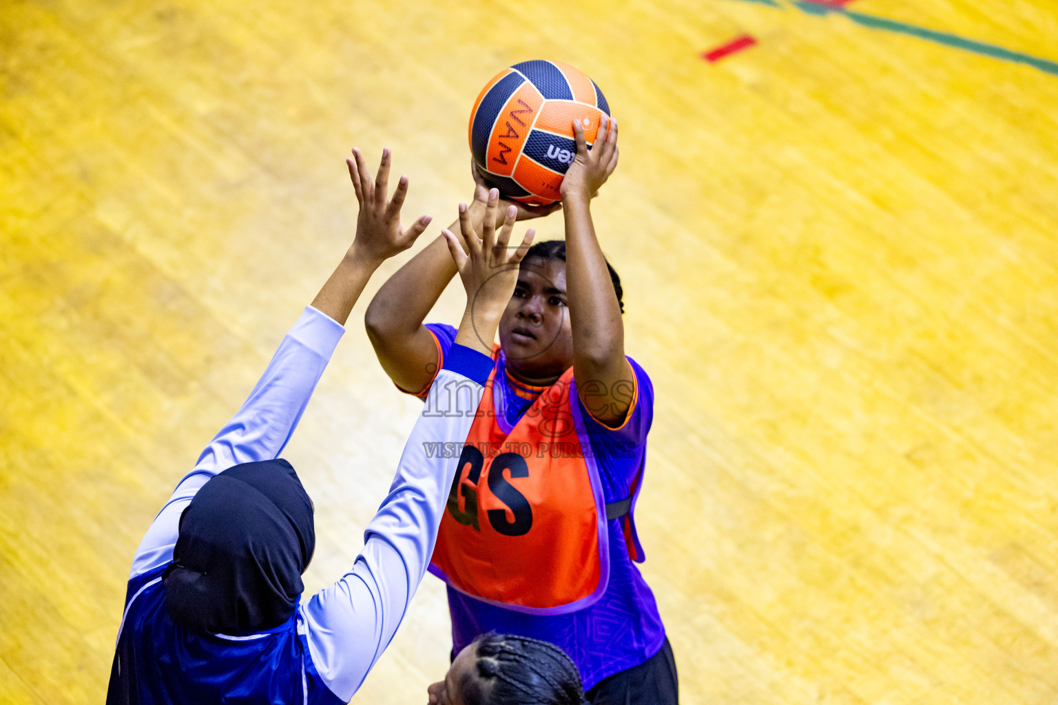 Day 2 of 25th Inter-School Netball Tournament was held in Social Center at Male', Maldives on Saturday, 10th August 2024. Photos: Nausham Waheed / images.mv