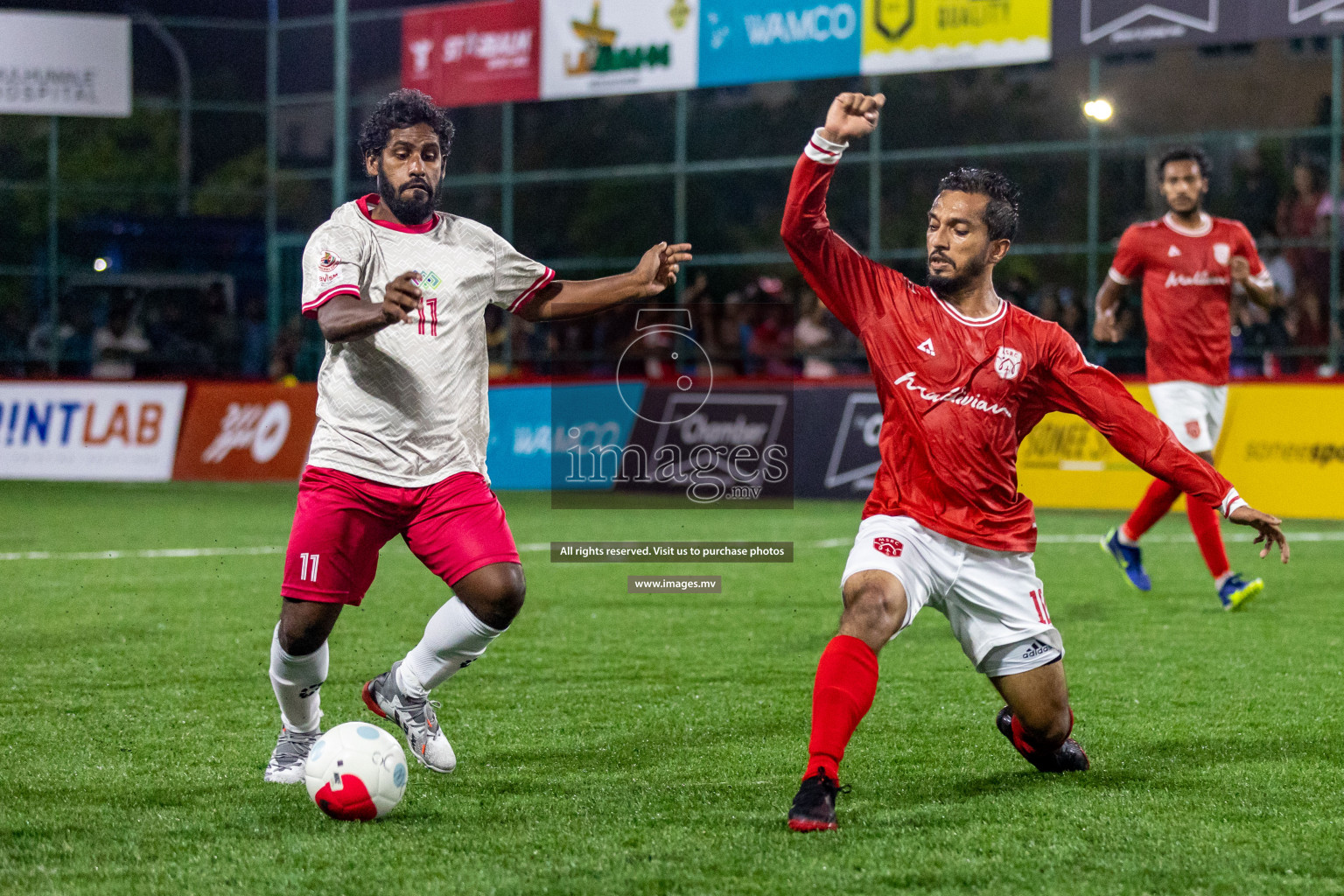 Team MCC vs Maldivian in Club Maldives Cup 2022 was held in Hulhumale', Maldives on Thursday, 13th October 2022. Photos: Ismail Thoriq/ images.mv