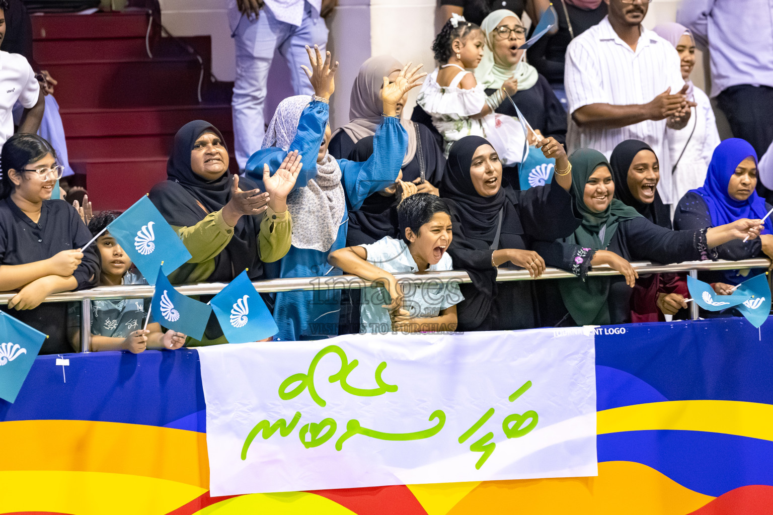 ADh. Maamigili vs Lh. Naifaru in the Finals of MILO Raajje Volley Junior Championship 2025 (U19 Boys) was held in Social Center Indoor Hall, Maldives on Sunday, 28th September 2025. Photos: Mohamed Mahfooz Moosa / images.mv