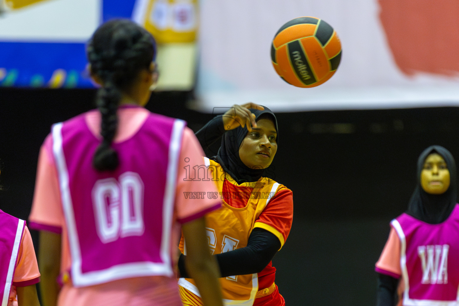 Day 3 of 21st National Netball Tournament was held in Social Canter at Male', Maldives on Friday, 10th May 2024. Photos: Mohamed Mahfooz Moosa / images.mv