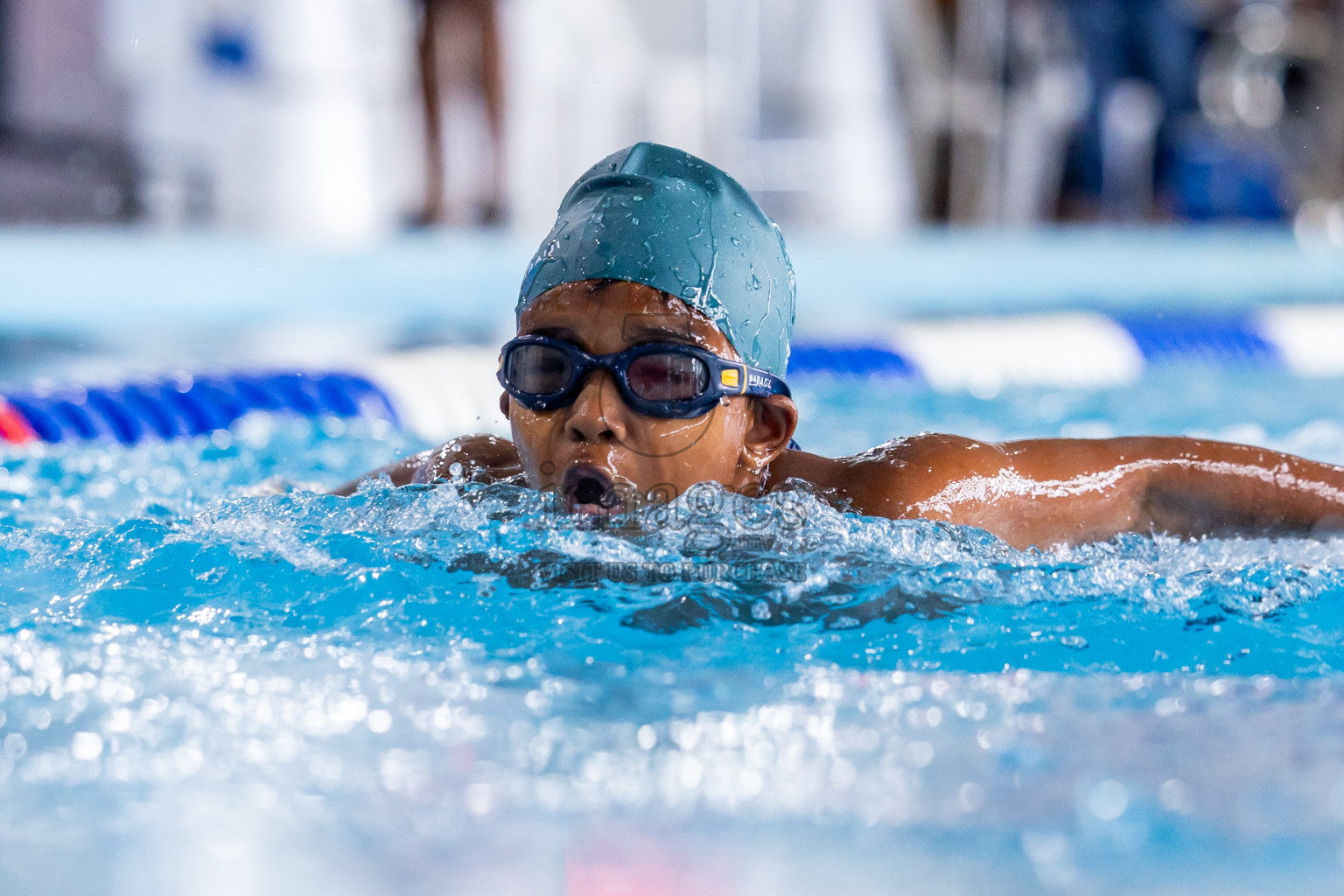 Day 3 of 20th BMLInter-school Swimming Competition 2024 held in Hulhumale', Maldives on Monday, 14th October 2024. Photos: Nausham Waheed / images.mv