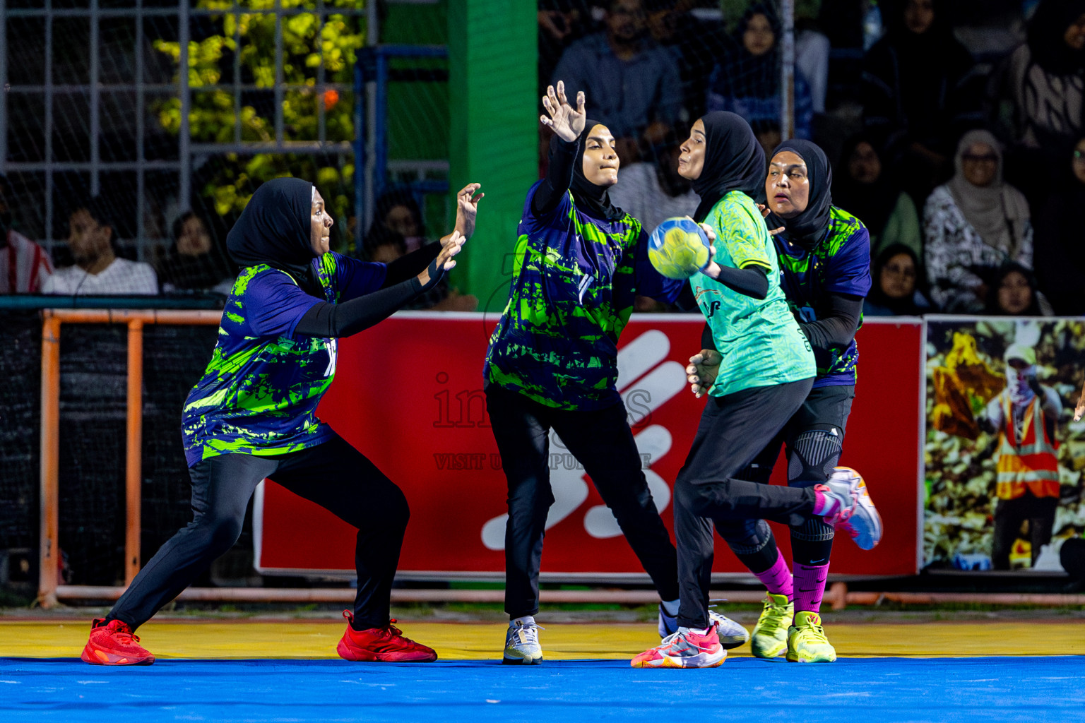 1st Division Final of 8th Inter-Office/Company Handball Tournament 2024, held in Handball ground, Male', Maldives on Tuesday, 11th September 2024 Photos: Nausham Waheed/ Images.mv