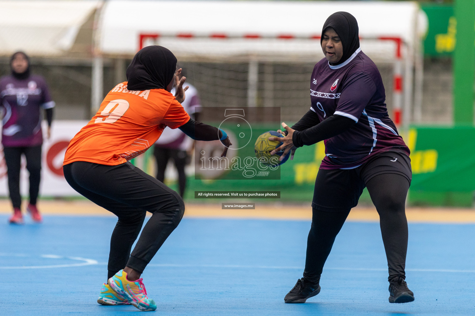 Day 5 of 7th Inter-Office/Company Handball Tournament 2023, held in Handball ground, Male', Maldives on Tuesday, 19th September 2023 Photos: Nausham Waheed/ Images.mv