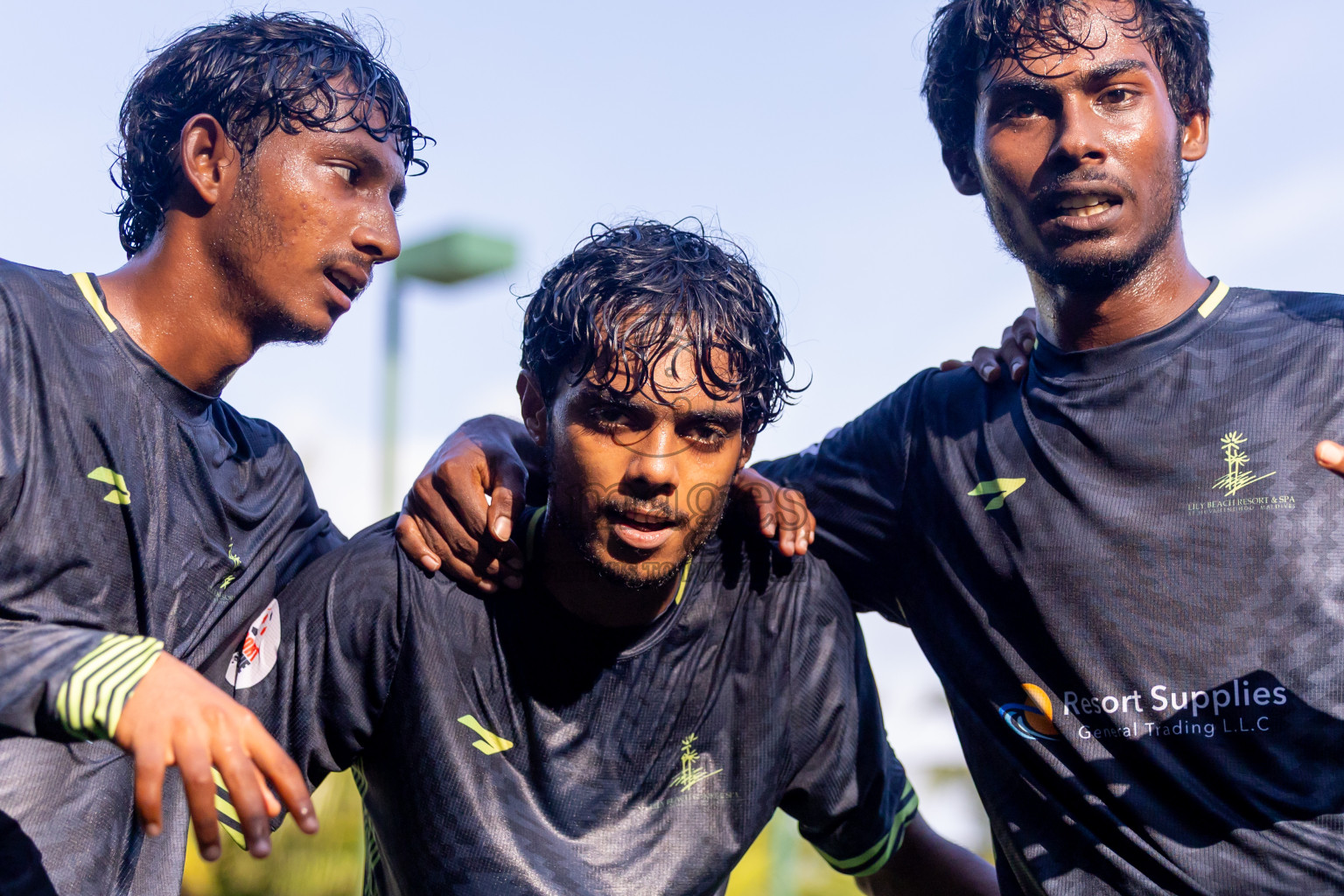 Barcelo vs Lily Beach in Day 5 of Resort League 2025 (Ari Zone) was held on Tuesday, 24th June 2025 in Conrad Maldives Rangali Island, Alif Dhaalu Atoll, Maldives. Photos: Nausham Waheed / images.mv