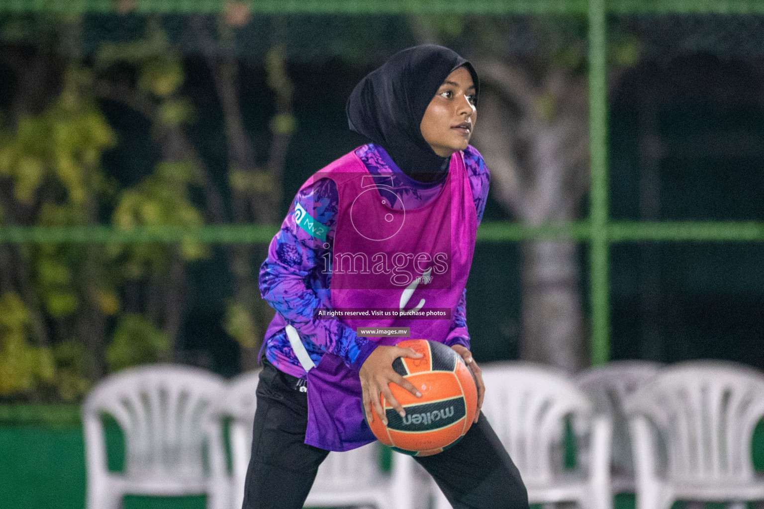 Day 3 of 20th Milo National Netball Tournament 2023, held in Synthetic Netball Court, Male', Maldives on 1st June 2023 Photos: Nausham Waheed/ Images.mv