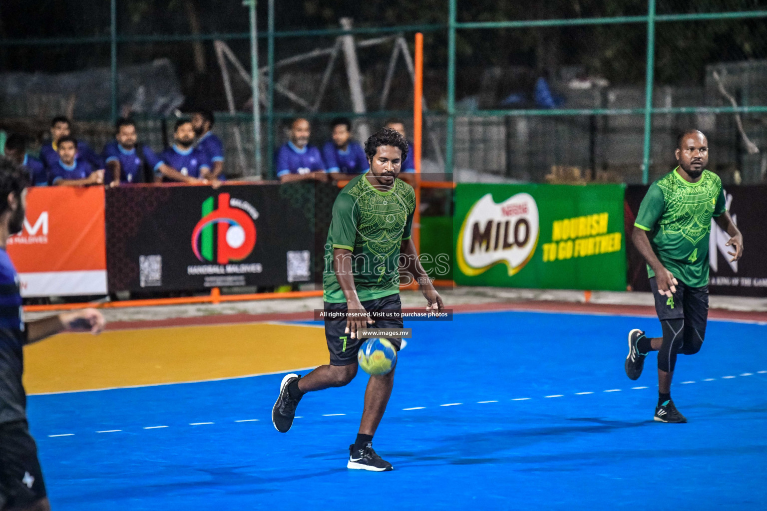 Day 7 of MILO 6th Inter Office Handball Tournament 2022 Photos by Nausham waheed