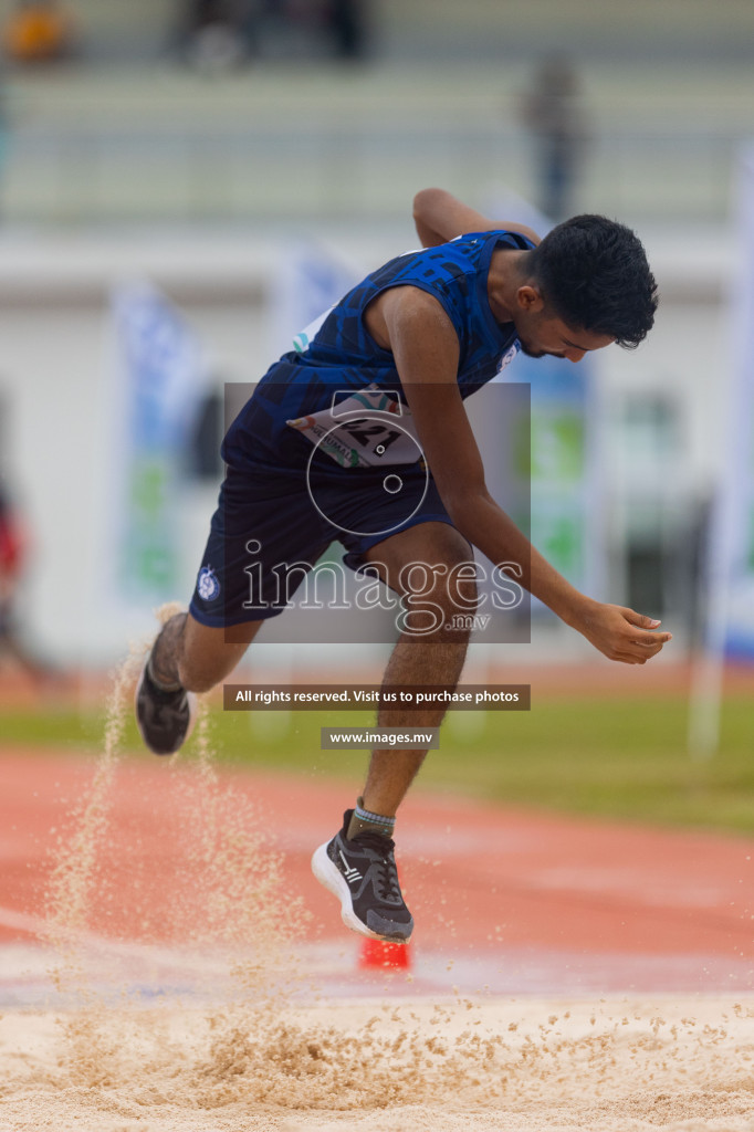 Day two of Inter School Athletics Championship 2023 was held at Hulhumale' Running Track at Hulhumale', Maldives on Sunday, 15th May 2023. Photos: Shuu/ Images.mv