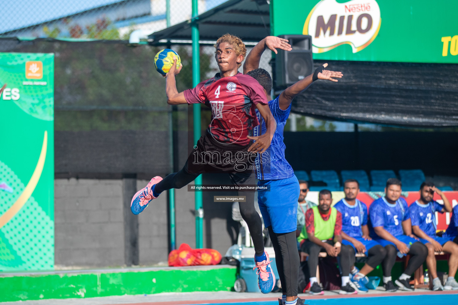 Day 11 of 6th MILO Handball Maldives Championship 2023, held in Handball ground, Male', Maldives on 30th May 2023 Photos: Nausham Waheed / Images.mv