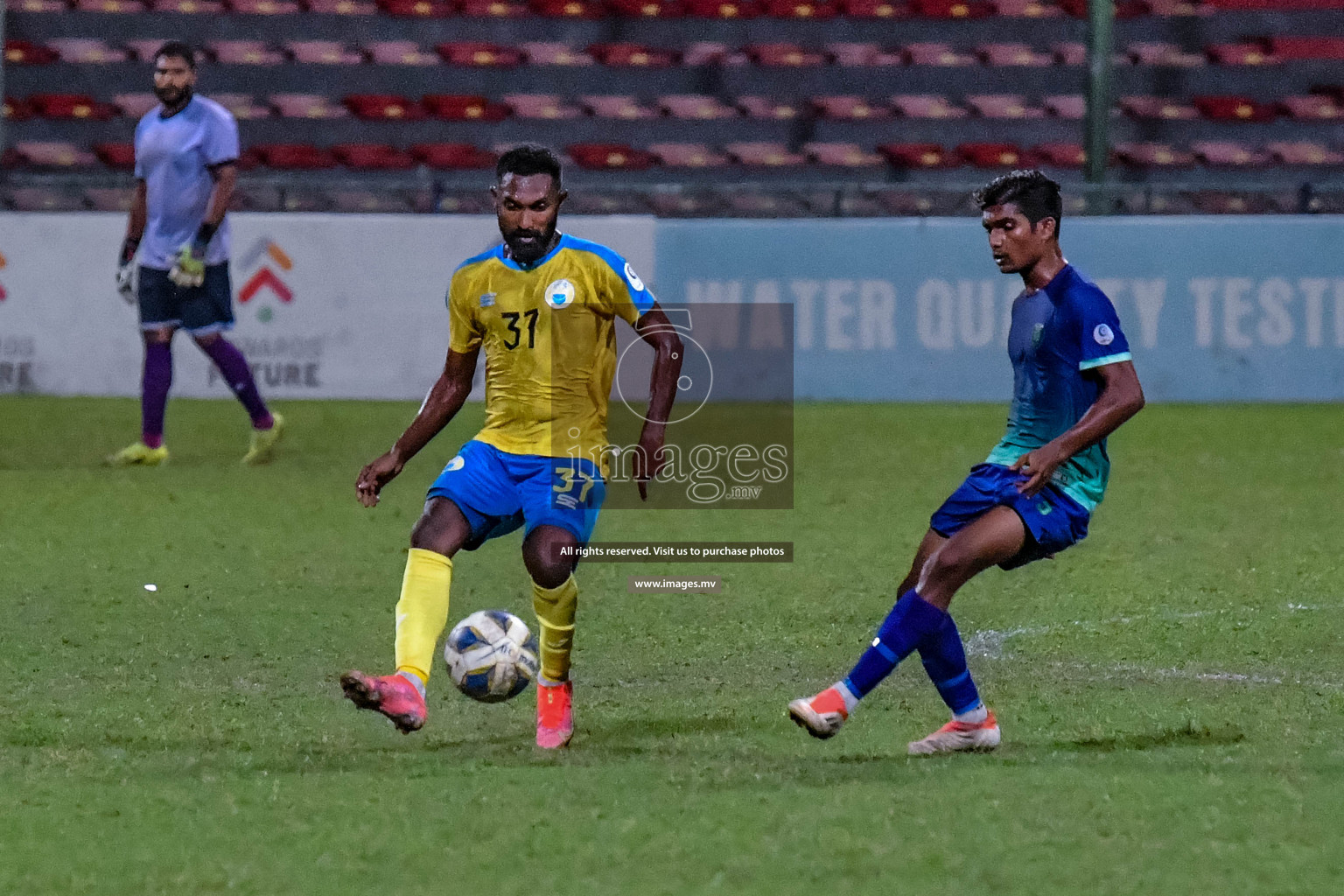 Club Valencia vs Super United sports in the FA Cup 2022 on 18th Aug 2022, held in National Football Stadium, Male', Maldives Photos: Nausham Waheed / Images.mv