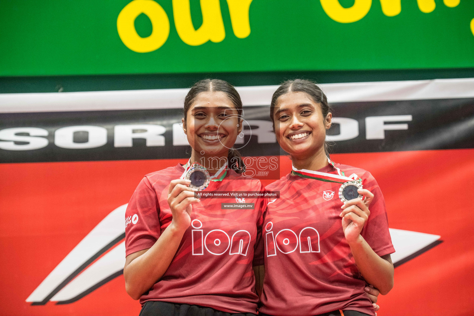 Final of Badminton association mixed group championship 2021 held in Male', Maldives Photos by Nausham Waheed