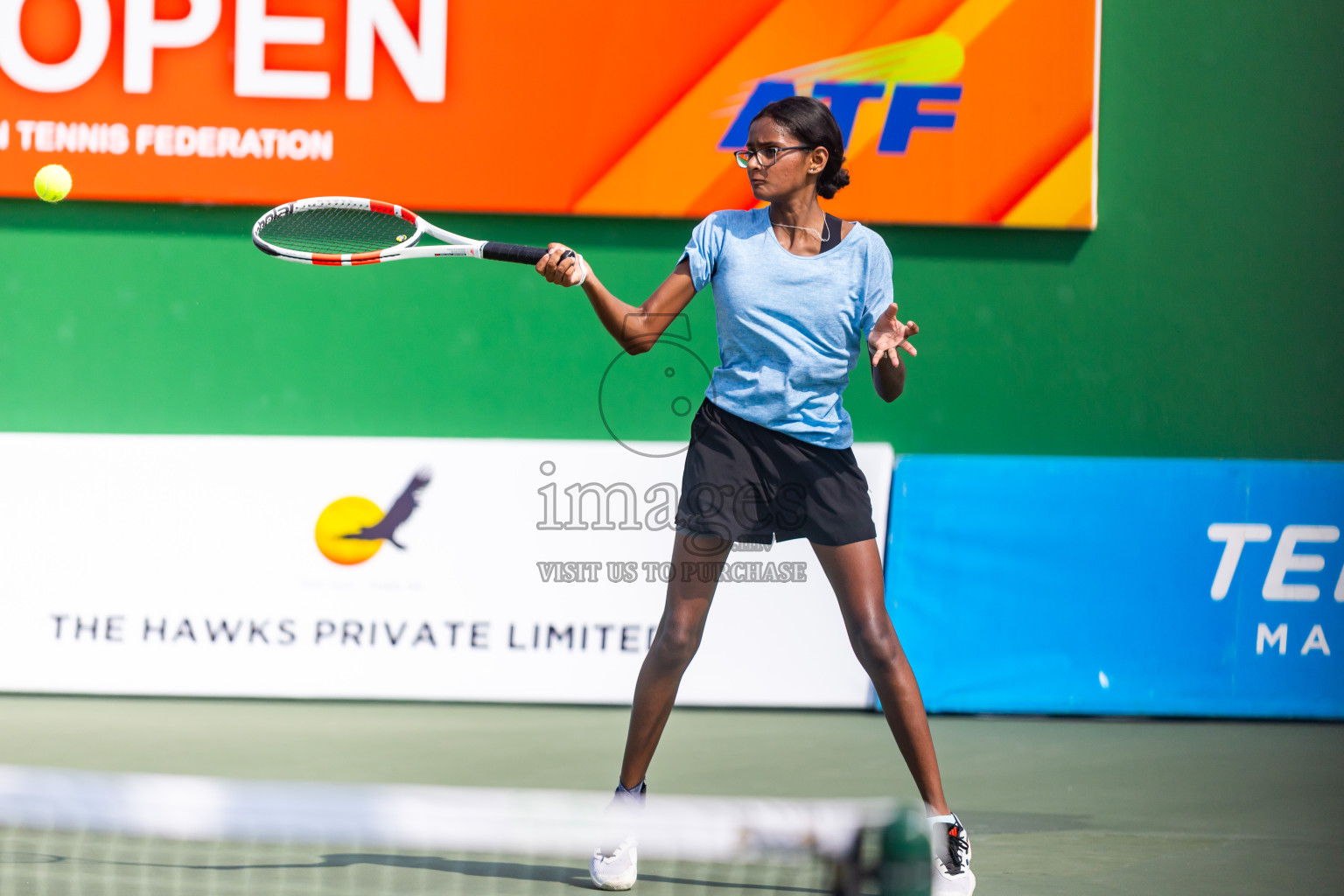 Day 4 of ATF Maldives Junior Open Tennis was held in Male' Tennis Court, Male', Maldives on Thursday, 12th December 2024. Photos: Nausham Waheed/ images.mv