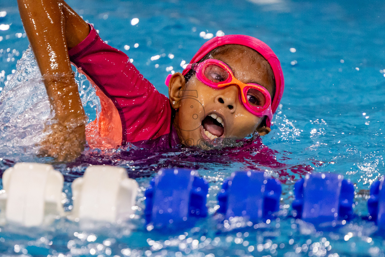 Day 3 of BML 5th National Swimming Kids Festival 2024 held in Hulhumale', Maldives on Wednesday, 20th November 2024. Photos: Nausham Waheed / images.mv