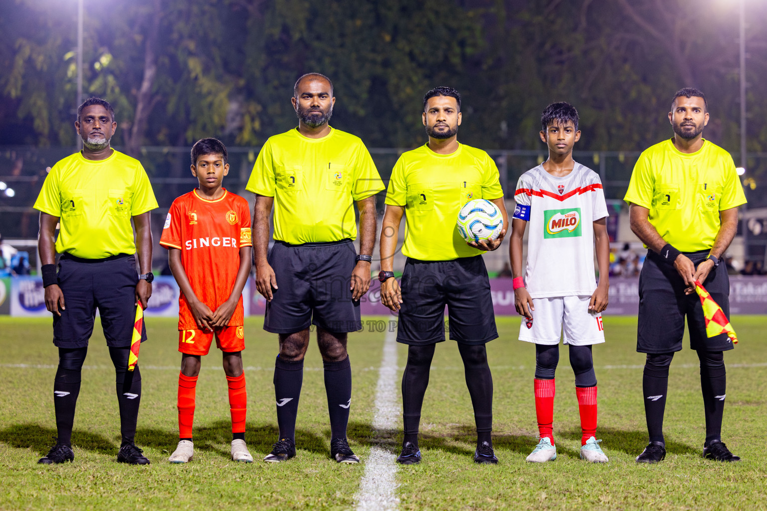 Under 12 Victory vs TC on day 3 of Dhivehi Youth League 2024 held at Henveiru Stadium on Saturday, 23rd November 2024. Photos: Nausham Waheed/ Images.mv