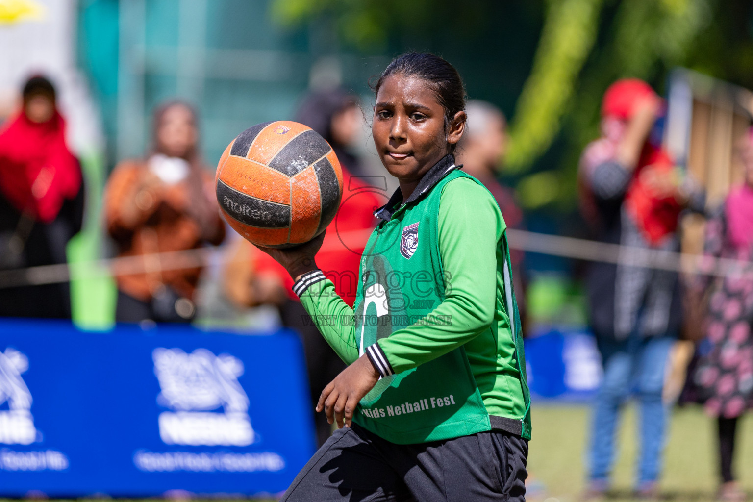 Day 3 of Nestle' Kids Netball Fiesta 2023 held in Henveyru Stadium, Male', Maldives on Saturday, 2nd December 2023. Photos by Nausham Waheed / Images.mv